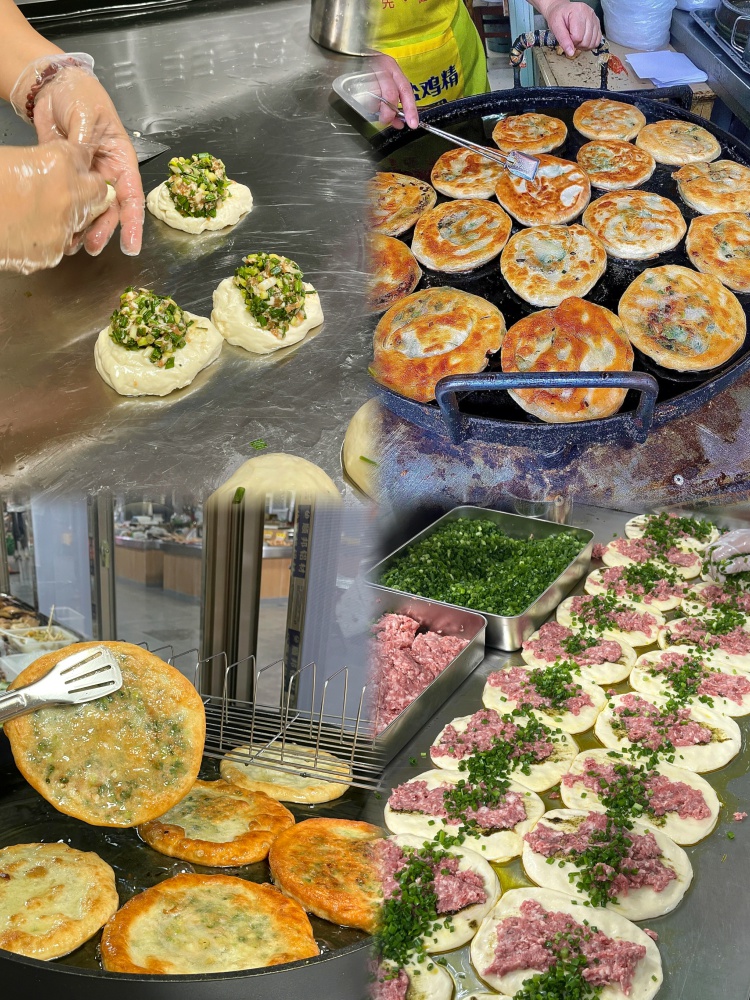 图片[2]-重庆葱油饼配方分享。摆摊多年老师傅终于把这个葱肉饼，葱油饼配方教学分享出来了！-淘配方