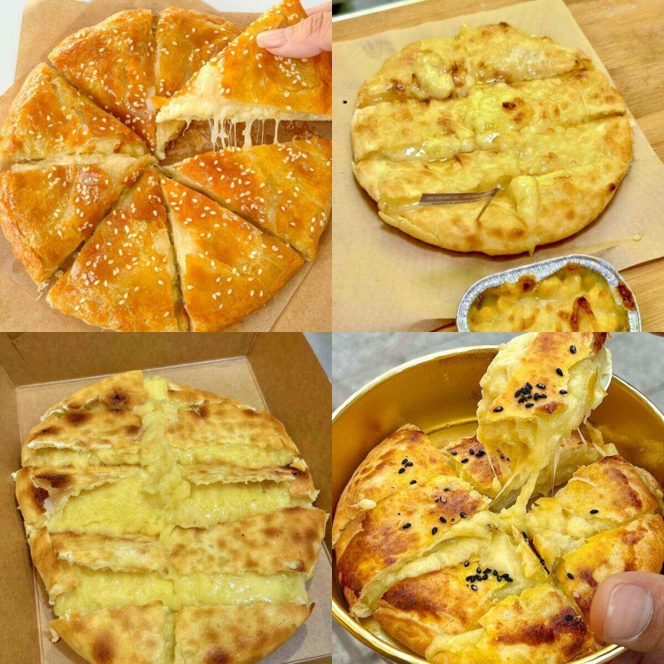 图片[2]-芝士榴莲饼技术配方配料处理和面面皮制作芝士榴莲配方技术做法-淘配方