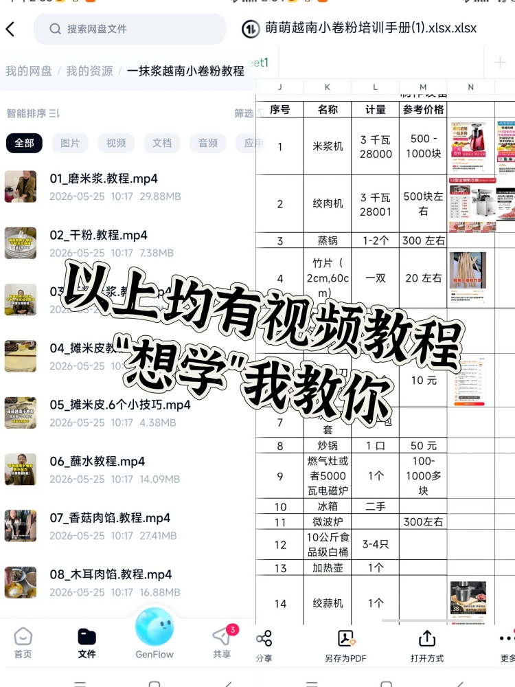 图片[3]-超🔥的越南小卷粉全套商用配方来咯!文字配方➕视频教程!-淘配方