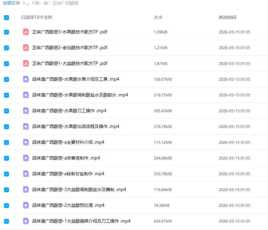图片[2]-广西酸野酸嘢技术配方视频教程开店创业网红商用技术配方-淘配方