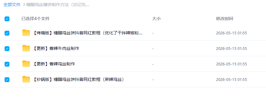 图片[2]-糖醋鸡丝饼配方教程制作技术摆摊小吃商业视频课程创业开店-淘配方